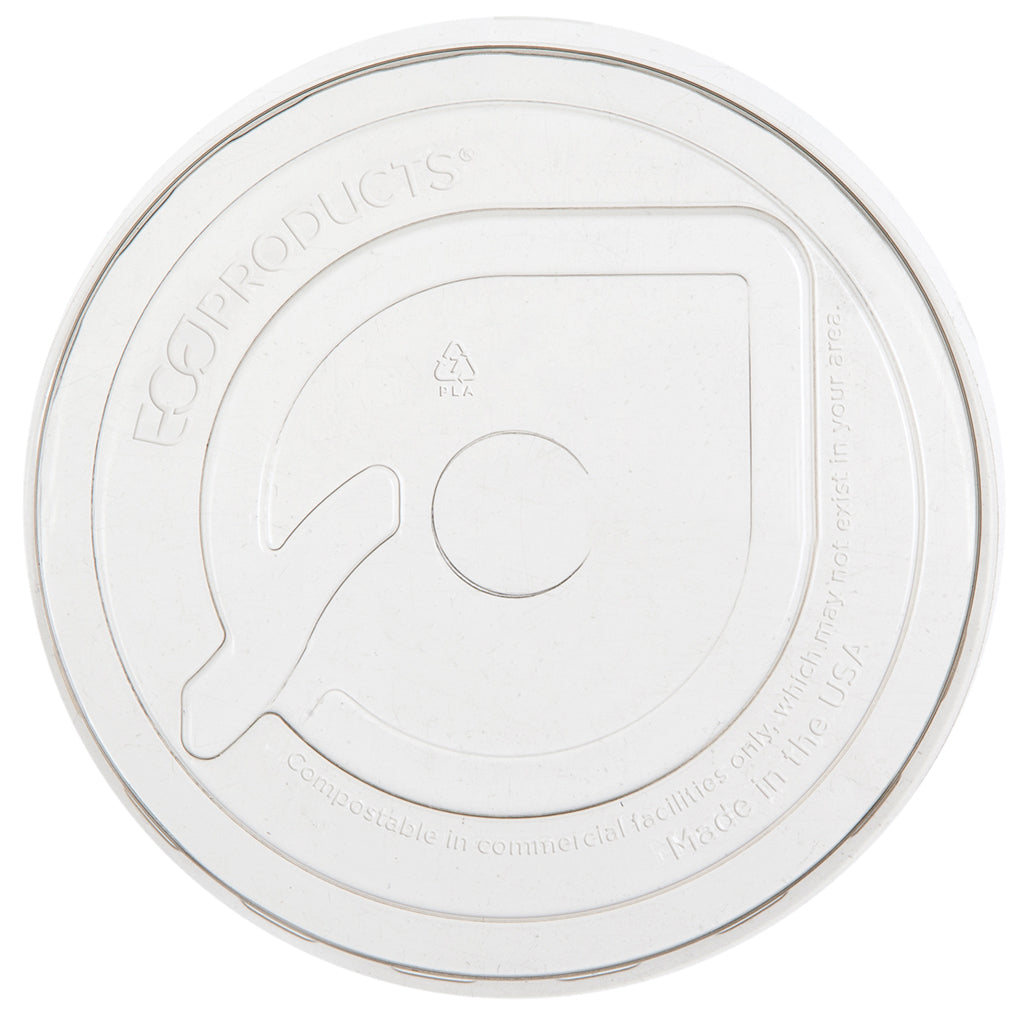 Tapa vaso Tapa Plana Ø96mm PLA 1000 unidades