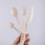 tenedor de madera de 6,5 pulgadas 1000 UNIDADES