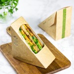 Cuña sándwich kraft de 75 mm de relleno profundo 500 unidades